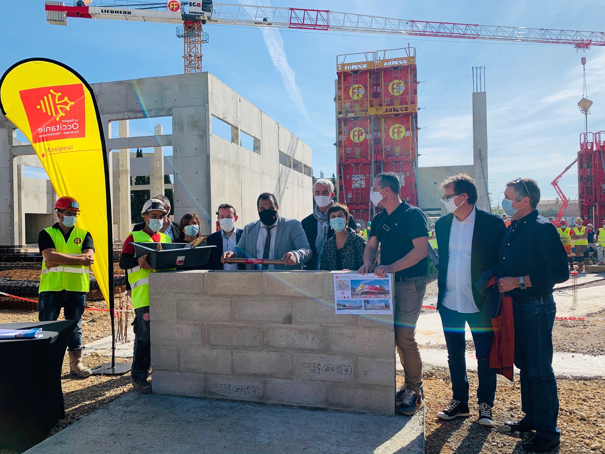 Reconstruction des ateliers du lycée Louise Michel à Narbonne  Arac